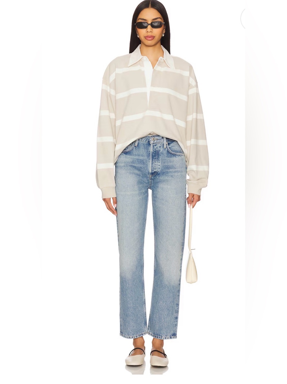 Citizens of Humanity Blaine High Rise Straight Jeans in Gemini 26